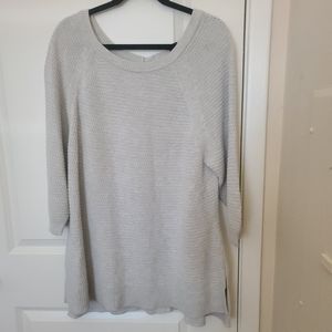 Lane Bryant Sand Color Sweater Top.